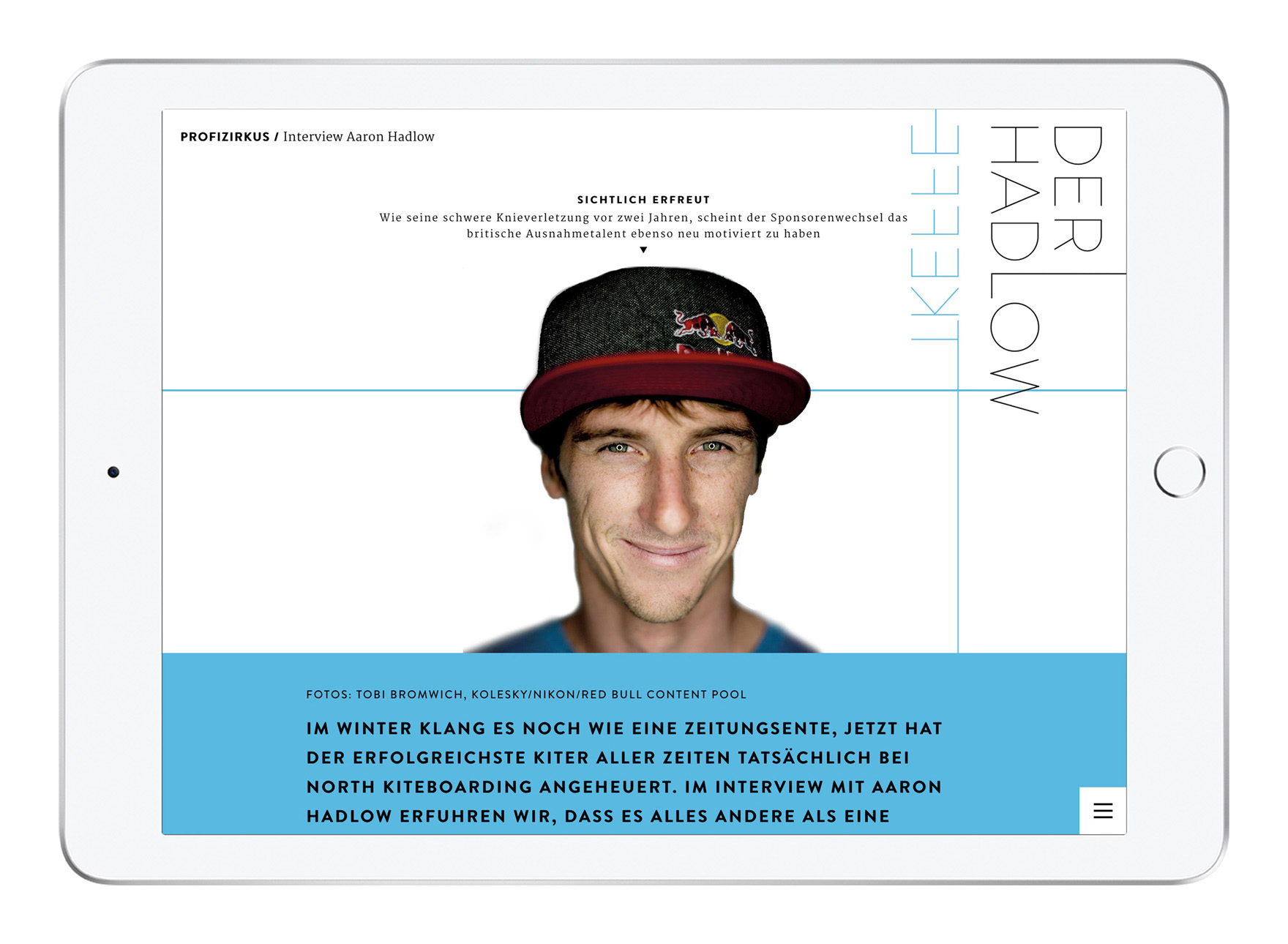 Parallax Header Mehrfache Ebenen und Animationseffekte erzeugen eine emersives Bilderlebnis