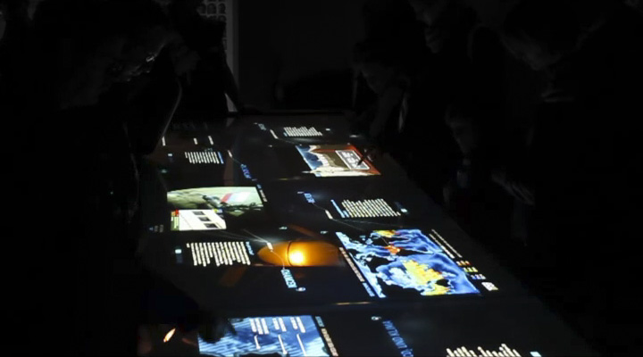 Verschiedene Medientypen ermöglichten ein umfangreiches Informationserlebnis